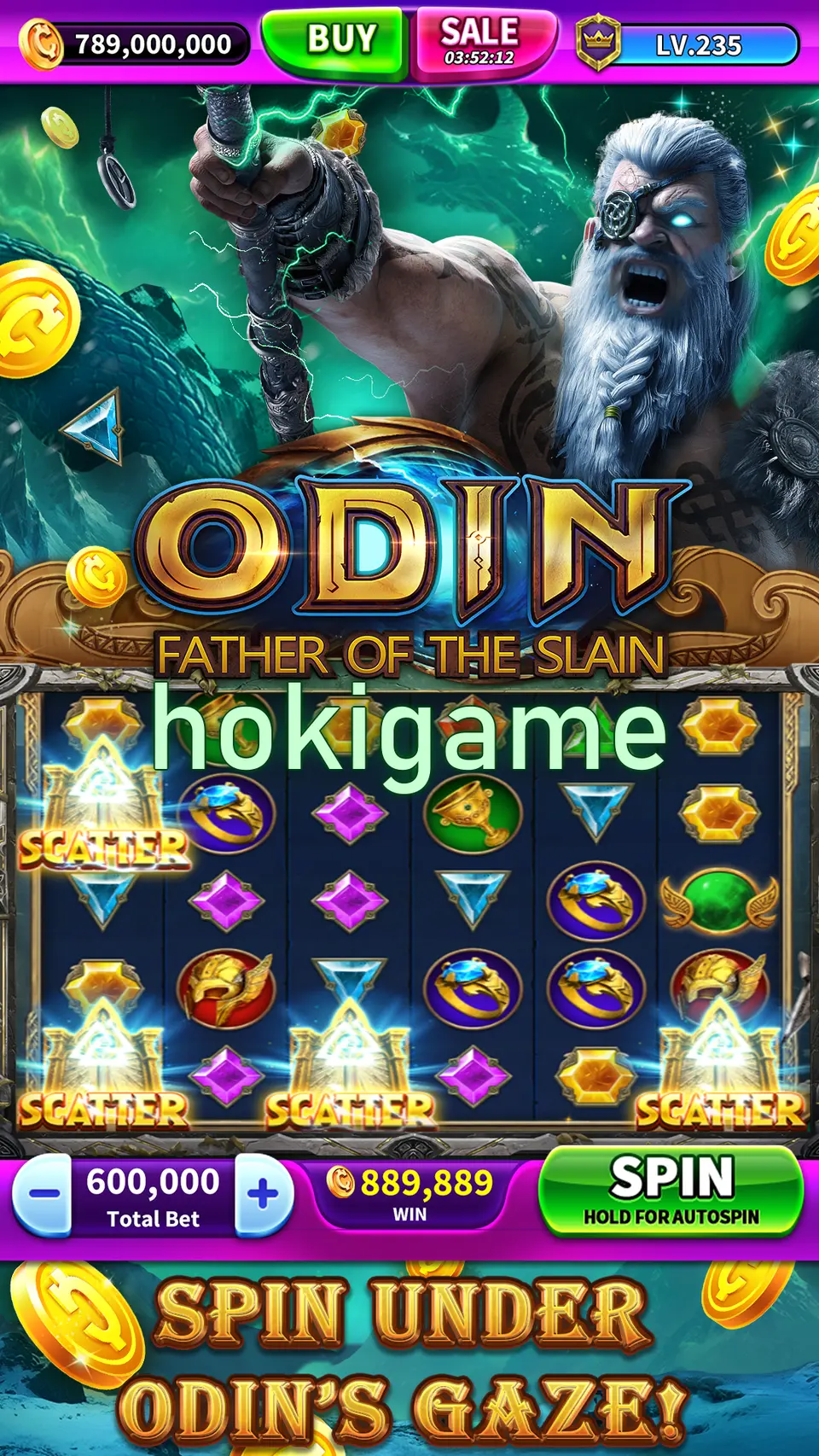 hokigame Tangkapan Layar Resmi APK
